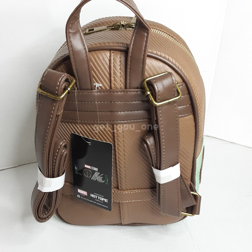 NWT Her Universe Marvel Loki OB Outfit Mini Backpack Bag | eBay display picture 3