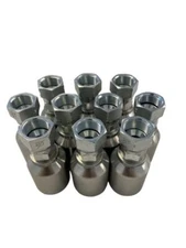 1/4" Hose X 1/4" Female JIC Hydraulic Hose Crimp Fitting