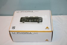 New Behringer U-phoria Um2 Usb Audio Interface In Box