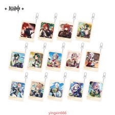 Presale Official Genshin Impact Acrylic Pendant Itabag Keychain Gift