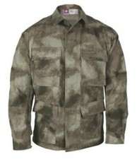 Propper A-TACS AU Army Battle Rip Military Bdu Coat Jacke LR Large Regular