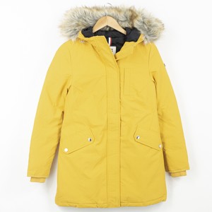 yellow parka coats