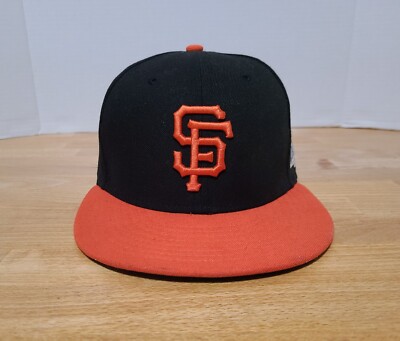 Casquette New Era 5950 San Francisco Giants World Series 2012 - Taille 7 5/8 Rouge/sarcelle - Neuf