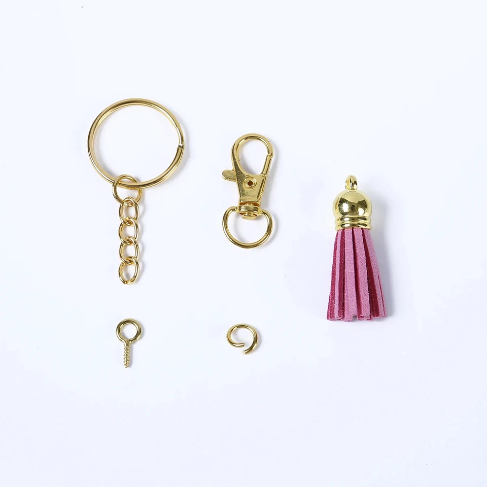 100 PCS neue Mode Quaste Schlüsselanhänger Quaste Schlüsselanhänger - Bild 4 von 4