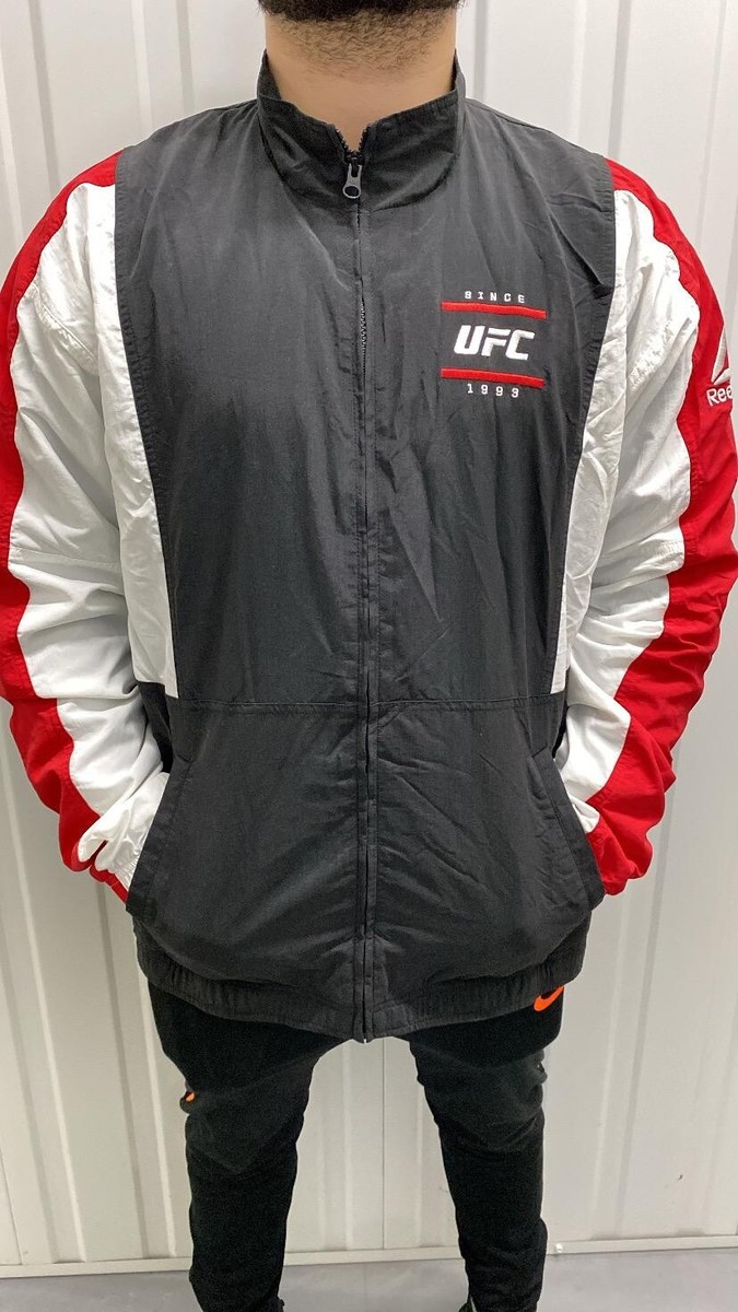Official UFC X Reebok Mens Retro Capsule Jacket Large UK