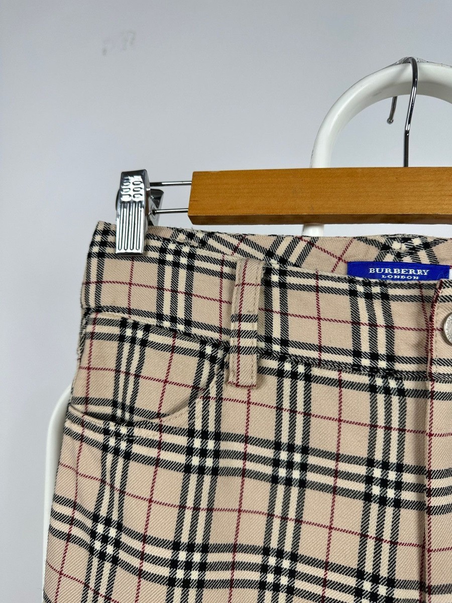 Burberrys バーバリーズ　キュロット　ノバチェック　7号 ヴィンテージ バーバリーズ Burberrys ハーフパンツ キュロット チェック