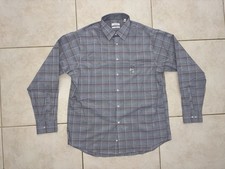 Calvin Klein Steel Dress Shirt Mens 16.5 34/35 L Plaid Regular Fit Non Iron NWT