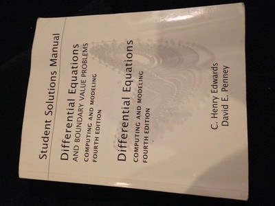 Student Solutions Manual for Differential Equations and Boundary Value Probl...