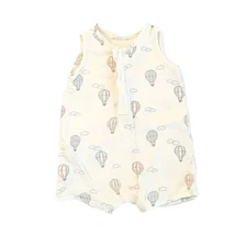 Rylee + Cru Baby Jack Romper 6-12 Months Hot Air Balloons Onepiece