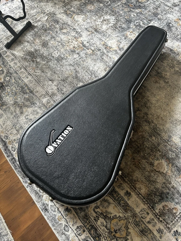 1981 Vintage Ovation 1617-4 Натуральный Акустический/Электрический + OHSC - Она Красота! - Изображение 3 из 4