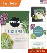Brand New Succulent Potting Mix 4 Qt Green