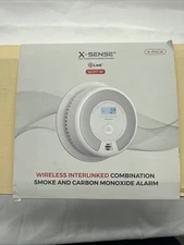 X-Sense SC07-W Smoke/Carbon Monoxide Detector Wireless Interconnect 10 Yr 6 Pack