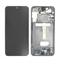 Original Samsung S22 Plus S906B Display Touchscreen Bildschirm Rahmen Schwarz