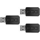 3pcs USB-A Wireless Sender Wireless Audioadapter Game Console Audio-Adapter