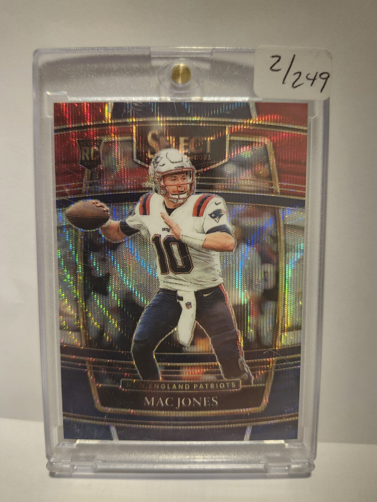 2021 Panini Select - Tri-Color Prizm #51 Mac Jones /249 (RC)