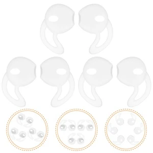 6 PCS/3Set Ecouteurs Grip Covers Accessoires de casque Crochets Anti Lost