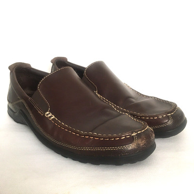 Cole Haan Shoes Mens Size 10 Brown Leather Casual Driving Slip On Loafers