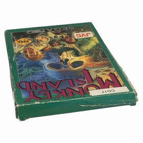 The Secret of Monkey Island (Sega CD, 1993) Authentic Disc & Box Tested