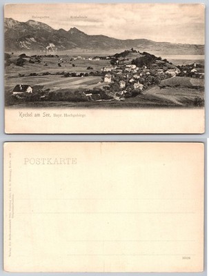 Kochel Am See Bayer Hochgebirge Landscape Postcard