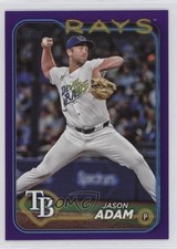 2024 Topps Update Purple Jason Adam #US102 0nr3