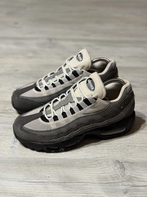 Nike Air Max 95 Grey Suede Jewel Swoosh Mens Trainers Size US 7/ EUR40/ UK6 - Image 1 of 4