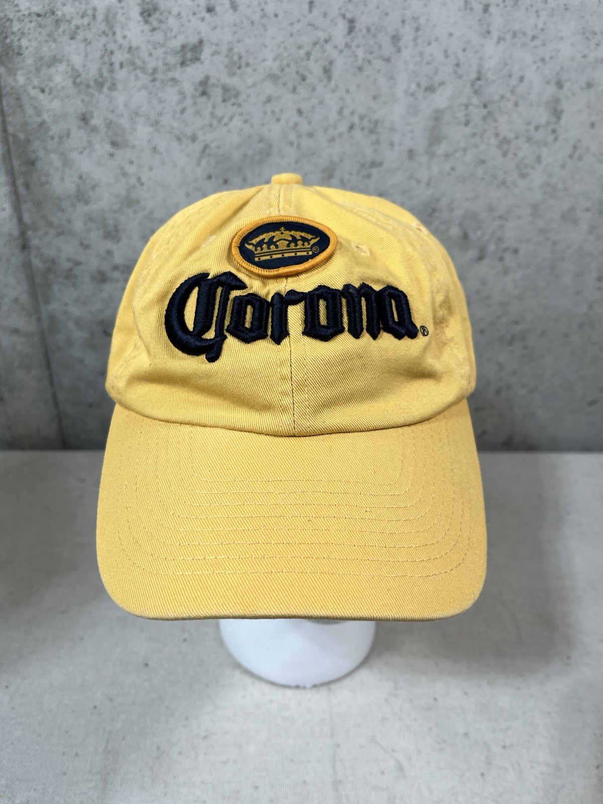 Corona Extra Beer Hat Cap StrapBack Adj. Yellow E… - image 1