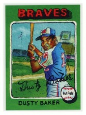 DUSTY BAKER 2025 Topps Shoebox Treasures 1975 Topps #56