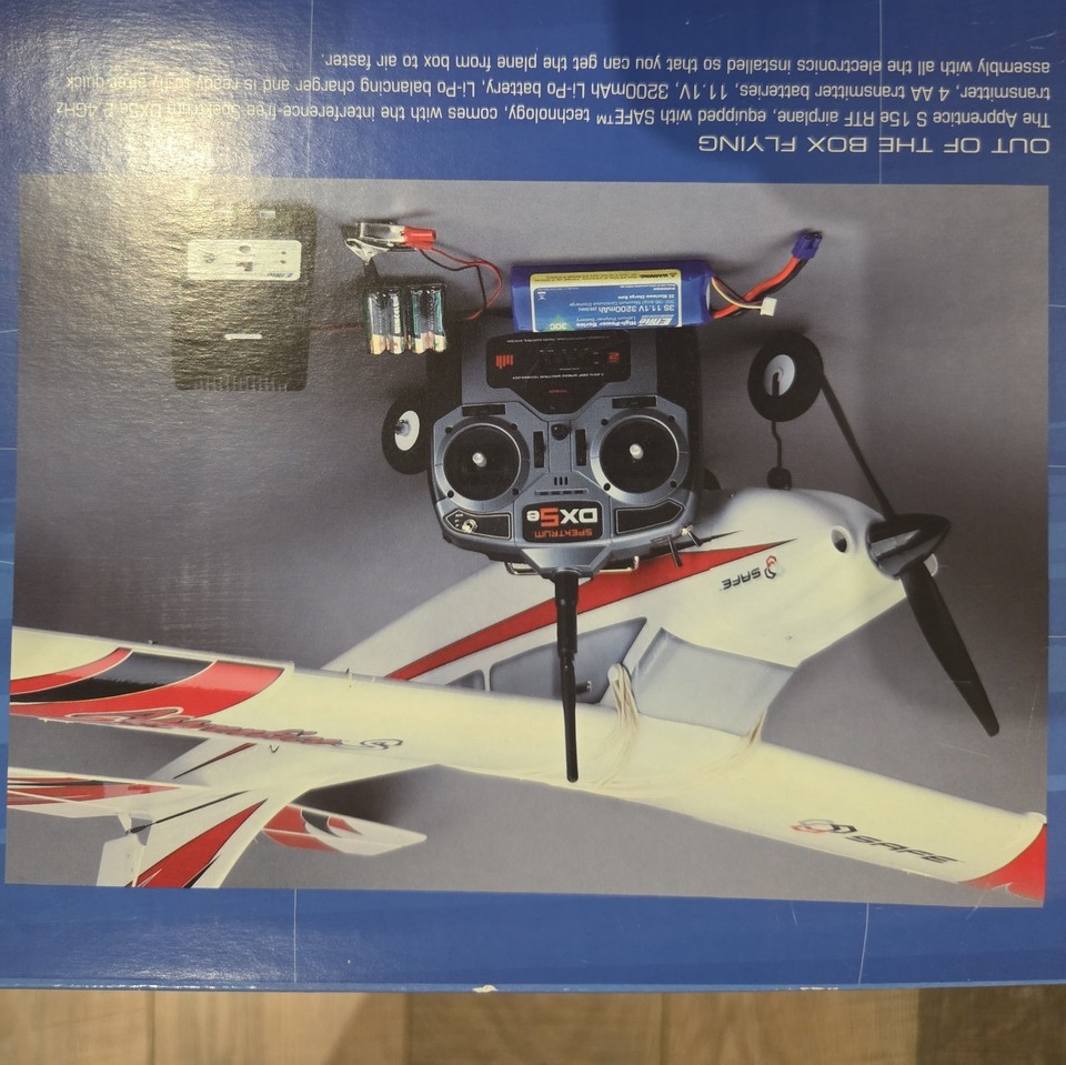 RTF E-Flight Apprentice S 15e remote Control Plane | eBay UK