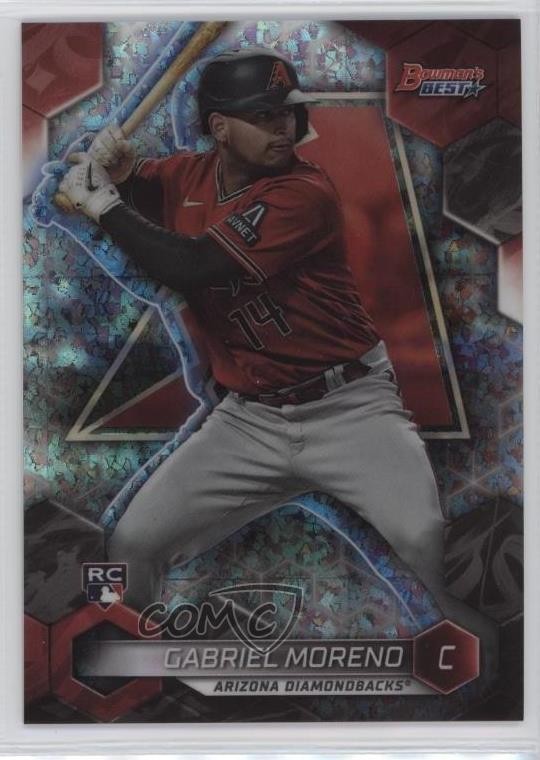 2023 Bowman's Best Mini-Diamond Refractor 204/299 Gabriel Moreno #38 12dh