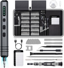 Mini Electric Screwdriver Set 140-IN-1: Small Electric Screwdriver Cordless |