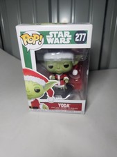 Funko Pop! Vinilo: Star Wars - Yoda (Santa) #277