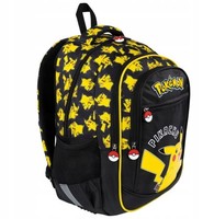 St. Majewski Dreifach-Schulrucksack Mit PokéMon-Pikachu-Motiv FüR Jungen