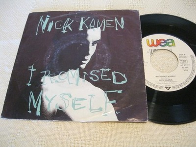 7'' Single Nick Kamen I Promised Myself Vinyl WEA YZ 454