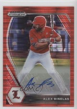 2021 Panini Prizm Draft Picks Red Pulsar 8/11 Alex Binelas #PDP86 Auto 1b8v