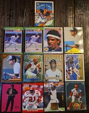 Deion Sanders LOT OF 13 RC Rookie Cards, PRESS PROOF /2000, FRACTAL /3999 SP