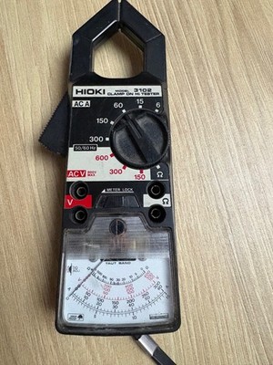 Hioki Model 3102 Clamp On Hi Tester Made In Japan HTF Fully Working