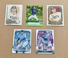 Tampa Bay Rays - 5 Card Lot - 4 Rookies