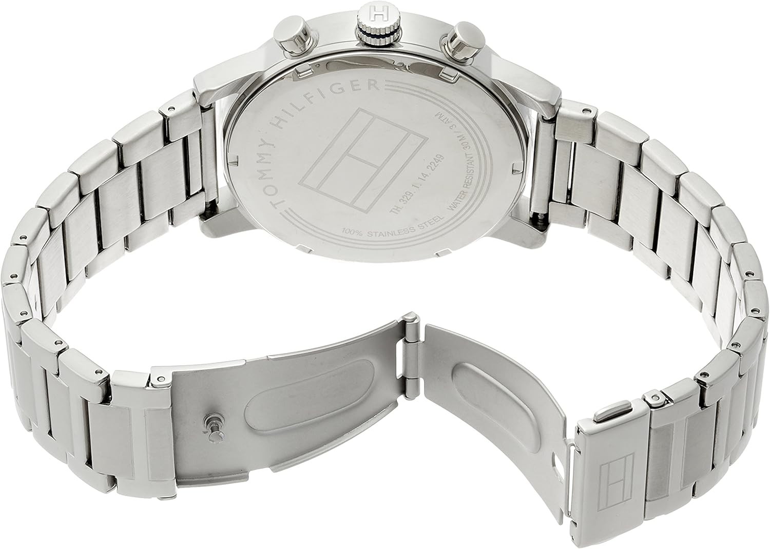 Tommy Hilfiger Men's Silver Watch 1791397 thumbnail 2