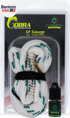 Cobra Bore Cleaning System - Efficient, Easy Gun Cleaning Kit - Includes CLP Gun