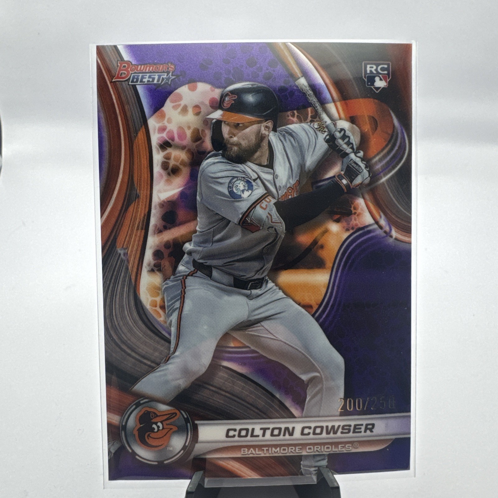 2024 Bowman's Best - Colton Cowser #10 Purple Refractor /250 (RC)