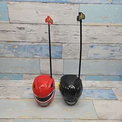 #ad #ad Vintage Mighty Morphin Power Rangers Walkie Talkies Toy 1994 Spares Or repair GBP 15.00