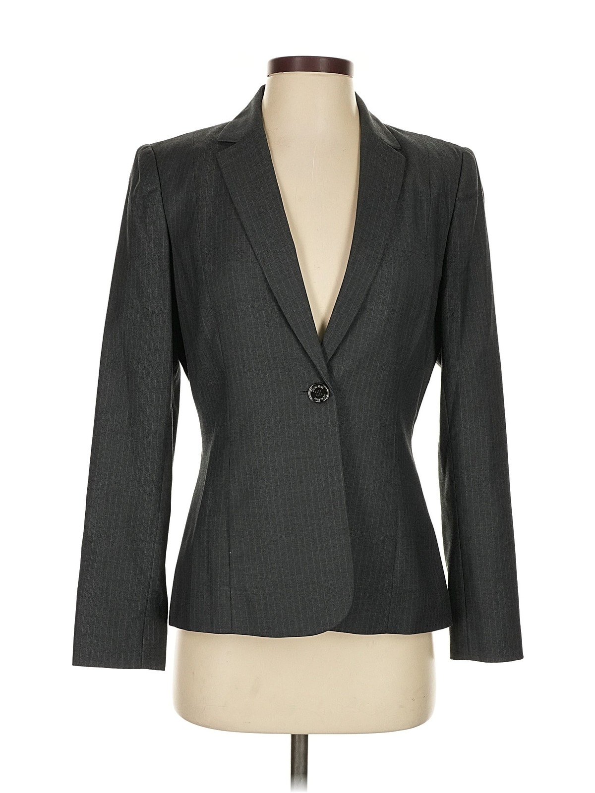 Calvin Klein Women Gray Blazer 4