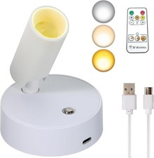 Mini Spotlight,Wireless Rechargeable Wall Focus Lights,Plant Spotlight Indoor w