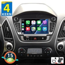 7' per Hyundai ix35 Tucson 2009-2015 Android15 autoradio carplay navigatore GPS SWC BT