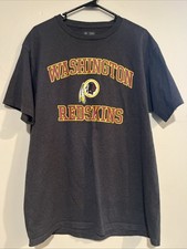 Washington Redskins NFL Tee Shirt Team Apparel Large EUC Football Commanders
