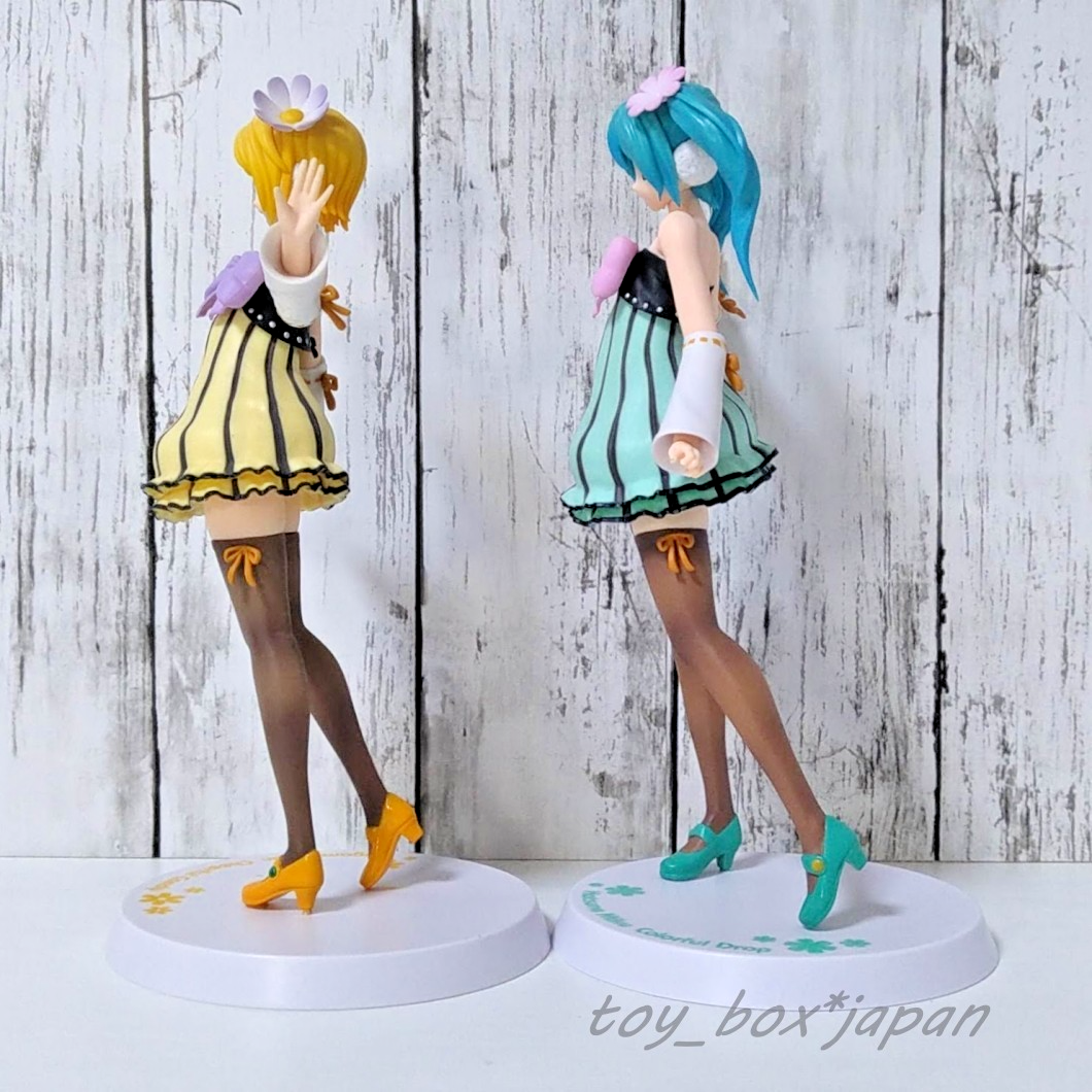 Hatsune Miku Kagamine Rin Figure Colorful Drop Cheerful Candy