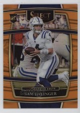 2021 Panini Select Concourse Orange Prizm 13/49 Sam Ehlinger #98 1kf7