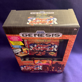 SEGA Genesis Super Street Fighter 2 Ken Stage Diorama Console Heroes BRAND NEW