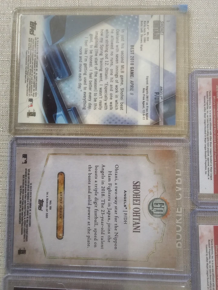 Shohei Ohtani 2018 RC's  - Image 4 of 4