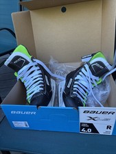 New Bauer XLS Hockey skates Size 4.0 Width R